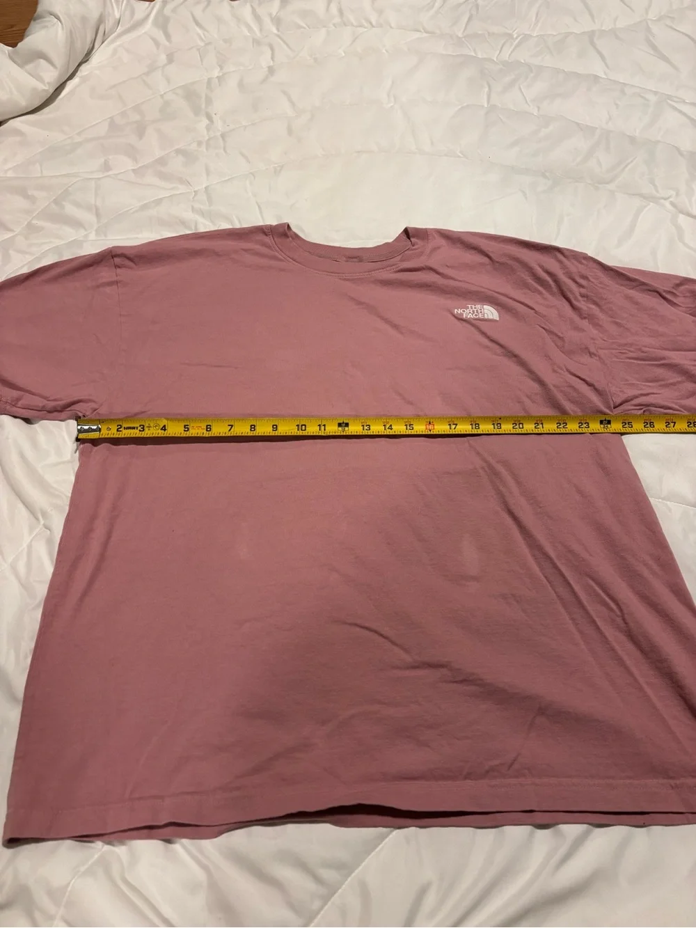 The North Face Men's Short Sleeve Tee in Dusty Rose Pink XXL